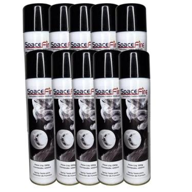 Imagem de Kit 10 Sprays Detector Fumaça Spacefire - SpaceFire Distribuidora