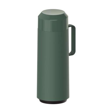 Imagem de Garrafa Térmica Tramontina Exata Verde Com Ampola De Vidro E Tampa Rosqueável 1 Litro