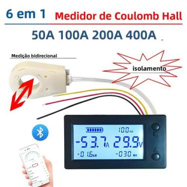 Imagem de Amperímetro Hall De Alta Corrente, Voltímetro E Medidor De Coulomb Par
