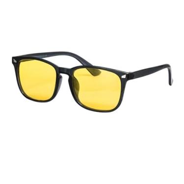 Imagem de Lentes de luz amarela polarizadas para homens e mulheres, óculos de direção, visão noturna, óculos de pesca, C5 AMARELO, óculos de sol polarizados