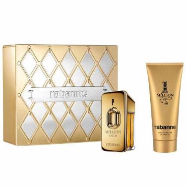 Imagem de Coffret Rabanne Kit - Perfume Million Gold EDP + Gel de Banho, Kit