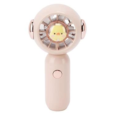 Imagem de Generic Ventilador Portátil, Baixo Ruído de Energia Ajustável Mini Carga Portátil para Viajar para Viajar (Rosa)