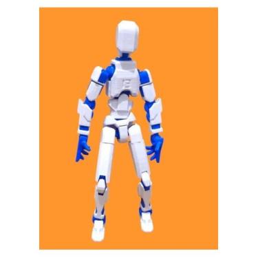 Imagem de Boneco 100% Articulado Dummy 13 Figura de Ação Brinquedo Manequim Pres