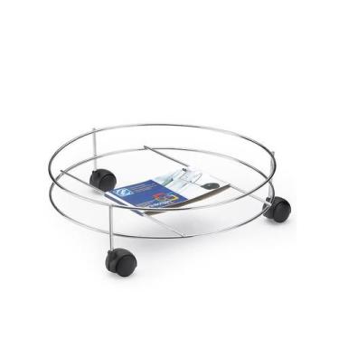 Imagem de Suporte botijao gas crom.c/rd arth - ARTHI