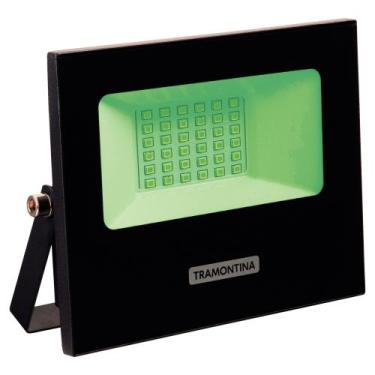 Imagem de Refletor Led Tramontina 30W (T30) Luz Verde Tramontina