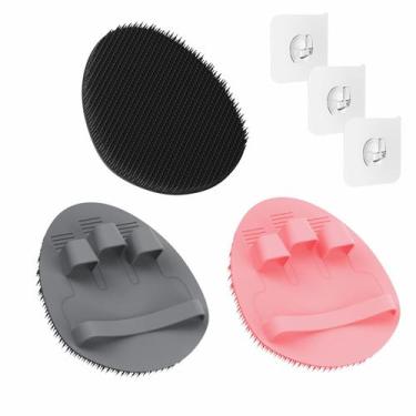 Imagem de Escova de banho Manmihealth Soft Silicone Body & Face Scrubber