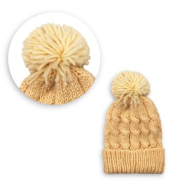 Imagem de Touca De Inverno Com Pompom - Conforto E Estilo No Frio