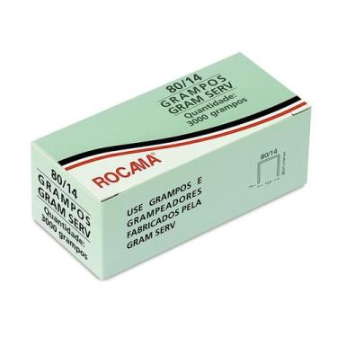Imagem de Grampo grampeador 80/14 gal.c3000 - ROCAMA