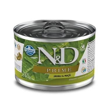 Imagem de Ração Úmida ND Wet Prime Canine Javali  Macã para Cães Adultos - 140Gr