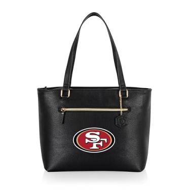 Imagem de PICNIC TIME Bolsa térmica NFL San Francisco 49ers Uptown, bolsa isolada, lancheira, bolsa de praia estilosa e macia (preta)