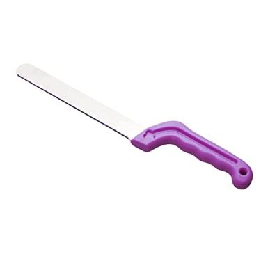 Imagem de KCGANI 14.2" Grade Floral Foam Knife, Florist Professional Cutting Knife for Flower Foam Block, Dark Purple Foam Cutter to Cut Flower Foam Blocks to Shape, Cake Fruit Knife