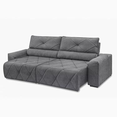 Imagem de Sofá 3 Lugares 200cm Retrátil e Reclinável Houston