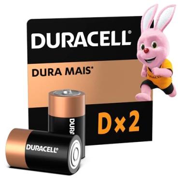 Imagem de Duracell Pilhas Alcalinas D Grande Pack 2 Unidades – Ideal para Lanternas Industriais e Equipamentos Médicos