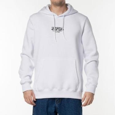 Imagem de Moletom Rvca Fech Type Set 305 Branco-Branco-GG-Masculino