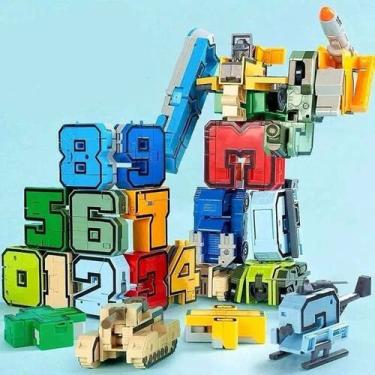 Imagem de Brinquedo Robô de Números Educativo Entrega Rápida - Atena