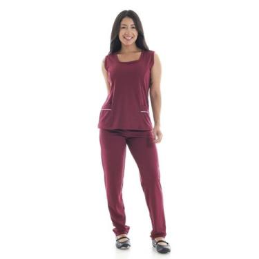 Imagem de Uniforme Regata E Calça Helanca Prático Elástico E Flexível Para Copei
