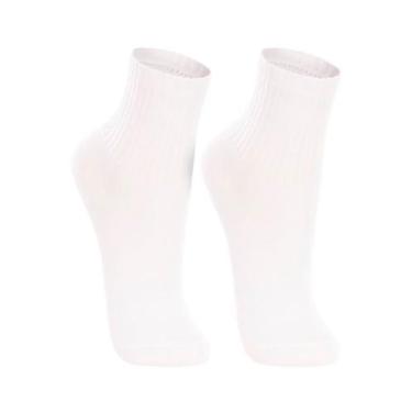 Imagem de Kit/2 Meia Cano Médio Lupo 02727-088 Kids Canelada Algodão T. 24/29 30