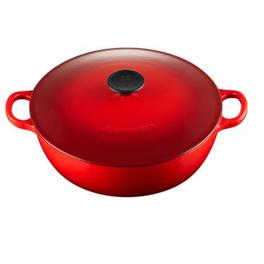Imagem de Panela Marmita Gourmet Tradicional 26 cm Vermelho Le Creuset