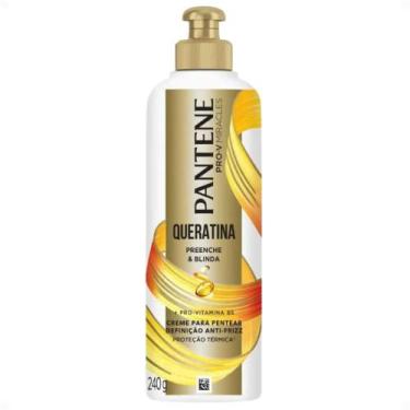 Imagem de Creme Para Pentear Pantene Pro-V Queratina Definição Anti-Frizz 240g