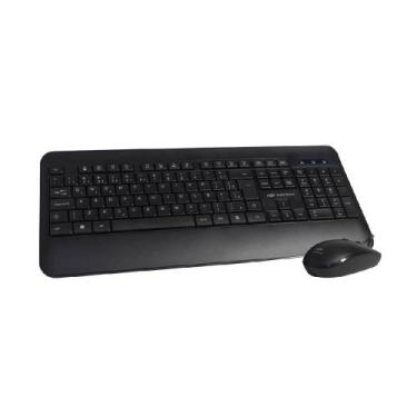 Imagem de Kit Teclado e Mouse C3Tech KT200BK USB ABNT2 2000 DPI Preto