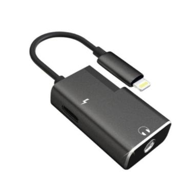 Imagem de Adaptador Duplo: Fone P2 E Carregador P/ Ouvir Música