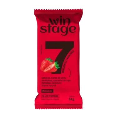 Imagem de Barra de Proteína Morango Sem Açúcar WinStage 54g