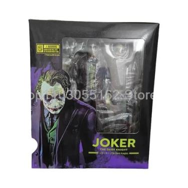 Imagem de Figura De Ação Harley Quinn Joker Heath Ledger Batman Mafex 015 Brinqu