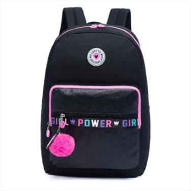 Imagem de Mochila Spector Juvenil Feminina Escolar Reforçada  Moderna-Feminino