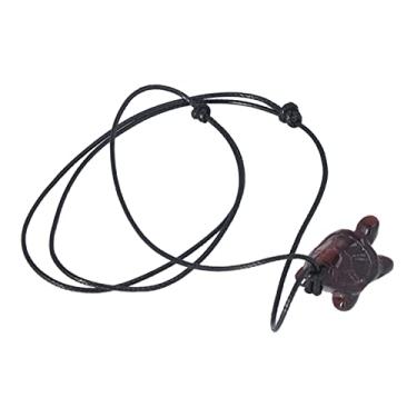 Imagem de Naroote Colar Com Pingente de Cristal de Pedras Semipreciosas Naturais, Cordão Ajustável para Cura e Presentear, Adequado para Família (Tipo 1)