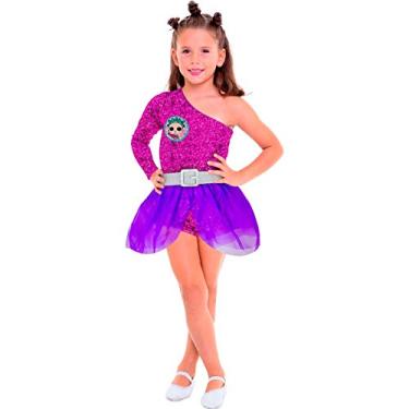 Imagem de Fantasia Lol Infantil Vestido Cosmic Queen (P 2-3)