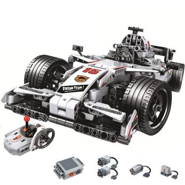 Imagem de Kit de construção Uvini RC Car Racing 1:12 Scale F1 729 peças
