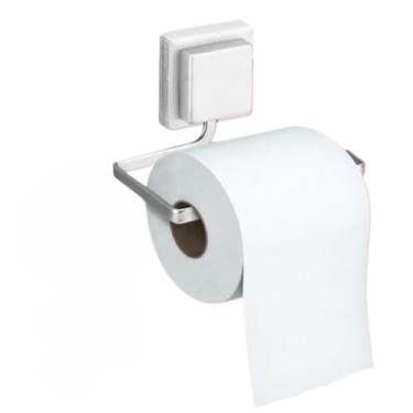 Imagem de Suporte Fixo Para Rolo De Papel HigiêNico Sem Furos, Adequado Para Banheiros E Lavabos(Cromado)