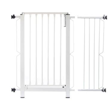 Imagem de Grade de Proteção Grade Master para Pets e Bebês em Aço 86cm a 90cm Aj