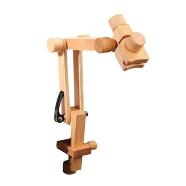 Imagem de Esquirla Suporte para bastidor de bordado, suporte para ponto cruz, fácil de instalar, para projetos de costura e bordado, 13cm X 44cm