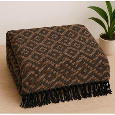 Imagem de Manta Para Sofá Gigante Luxo KING Manta Decorativa Premium 100% Algodão – Capa Protetora e Decorativa para Sofá Cama ou Sala (TAMBABA DUBAI)