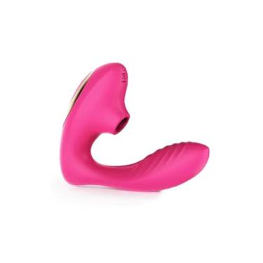 Imagem de Vibrador com Sucção 10 modos de vibração Para Mulheres Sugador Clitóris (pink)