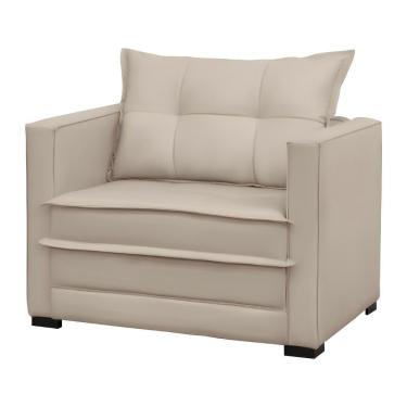 Imagem de Sofá Cama Solteiro Berlim B10 Suede Bege - Mpozenato