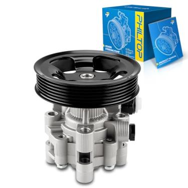 Imagem de PHILTOP Substituição da bomba de direção hidráulica 215345, adequada para Corolla 2003-2008; Matrix; Vibe, bomba de direção hidráulica com polia
