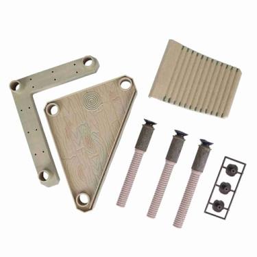 Imagem de Zerone Plataforma de réptil flutuante, répteis decorativos plataforma flutuante tartaruga sapo doca salamandra Newt cais escalada com rampa escada terrário ornamento tanque