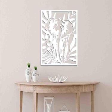 Imagem de Quadro Decorativo Elefante Vazado - Mdf 3Mm 001 - Decoarts