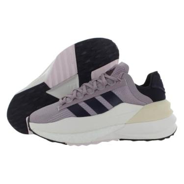 Imagem de adidas Tênis feminino Avryn_X, Preloved Fig/Aurora Black/Team Almost Pink/Team Purple, 35