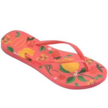 Imagem de Chinelo de Dedo Feminino Estampa Havaianas Slim Summer-Unissex