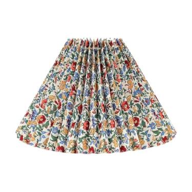 Imagem de Bothyi Abajur plissado, cúpula decorativa para luminária de parede, capa para luminária de mesa, luminárias de cozinha, estilo fazenda, sala de estar, M