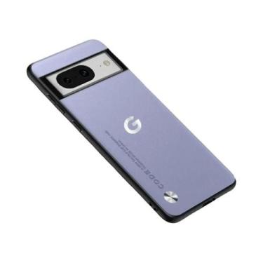 Imagem de Capa De Telefone Em Couro Kevlar Fosco Para Google Pixel, Capa À Prova