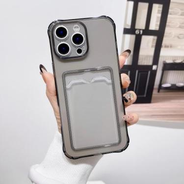 Imagem de Capa Transparente Para iPhone pro Xs Max Air XR 7 8 6 6s plus SE 2020 