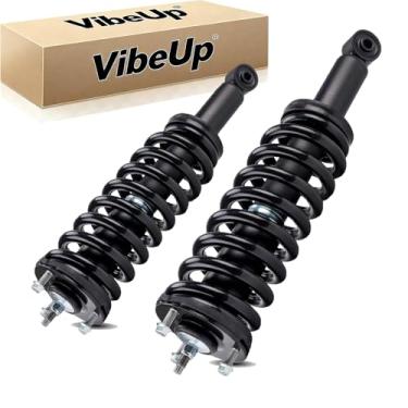 Imagem de VibeUp Conjuntos de molas dianteiras completas amortecedores 171348L/171348R, amortecedores dianteiros adequados para Toyota Sequoia 4.7L V8 2001 2002 2003 2004 2005 2006 2007 (4WD RWD) 2PCS