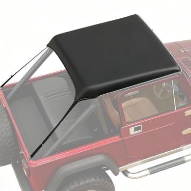 Imagem de Top de biquíni para modelos Jeep CJ7, CJ8 e YJ, costura reforçada, para-sol resistente e capa de substituição macia para modelos Wrangler YJ 1976-86, '81-85 Scrambler CJ8 e '87-91 Wrangler YJ
