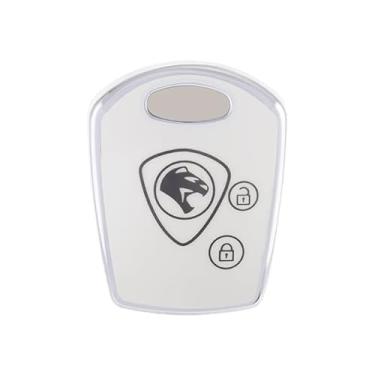 Imagem de Capa de TPU para Proton Wira 415 416 Persona com 2 botões de controle remoto, capa protetora, porta-chaves, acessório automotivo