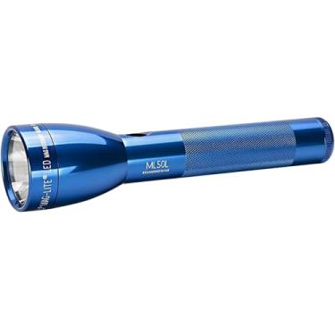 Imagem de Maglite Lanterna de LED ML50L com 2 células em caixa de exibição, azul