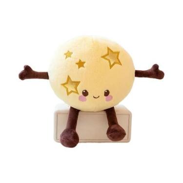 Imagem de Brinquedos De Pelúcia Planeta Com Sorriso Fofo Para Crianças, Terra, L